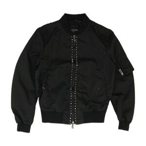 Valentino Garavani Rockstud Detailing Bomber Jacket